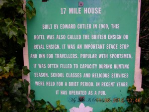 The venerable 17 Mile House Pub ... a visit after many years