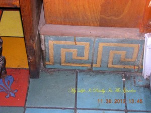 A section of the flooring at the 17 Mile